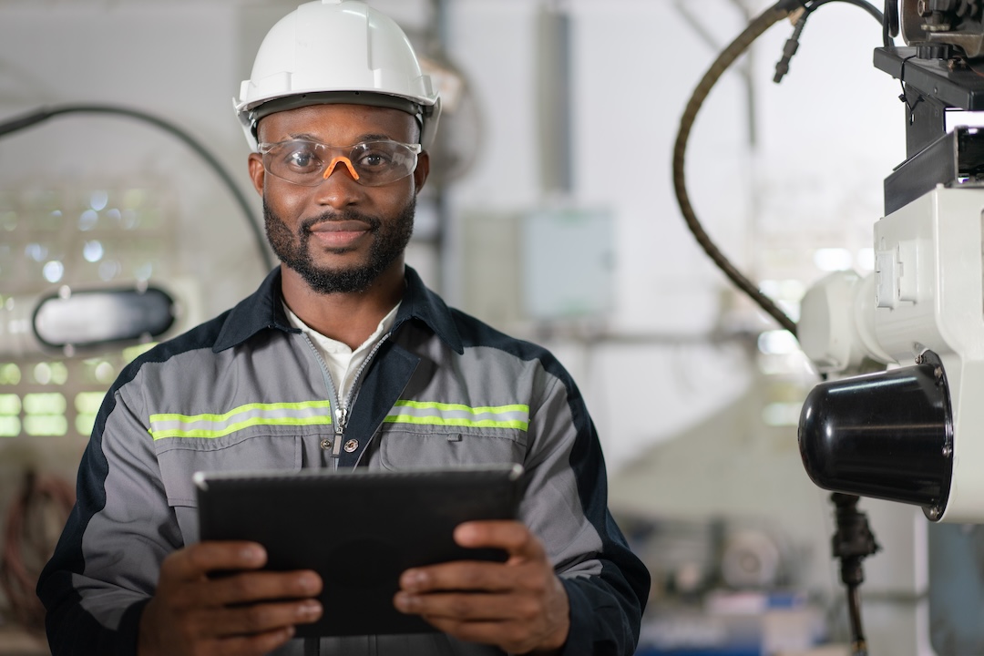 Systems engineer on the job site