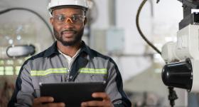 Systems engineer on the job site
